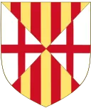 Most recent flag or coat of arms of County of Cerdanya