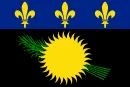 Most recent flag or coat of arms of guadeloupe
