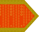 Most recent flag or coat of arms of Shafi Khanate (Russia)