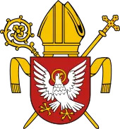 Most recent flag or coat of arms of Bishopric of Ösel-Wiek (Denmark)