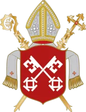 Most recent flag or coat of arms of Minden Prince-Bishopric