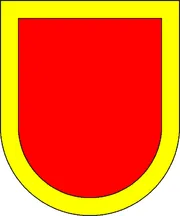Most recent flag or coat of arms of Bitsch County