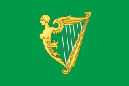 Most recent flag or coat of arms of Irish Republic (1798)