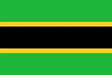 Most recent flag or coat of arms of Republic of Tanganyka