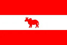 Most recent flag or coat of arms of Menabe Kingdom
