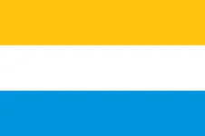 Most recent flag or coat of arms of Bharatpur State