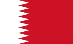 Most recent flag or coat of arms of State of Bahrain