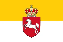 Most recent flag or coat of arms of Kingdom of Hanover