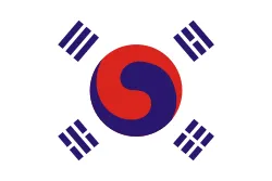 Most recent flag or coat of arms of Korean Empire (Japan)