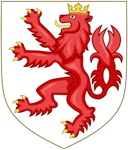 Most recent flag or coat of arms of Isenberg County