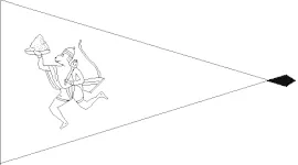 Most recent flag or coat of arms of Khilchipur State (Princely State)