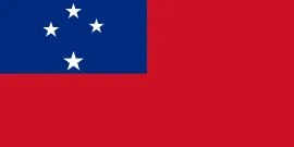Most recent flag or coat of arms of Territory of Western Samoa