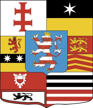 Most recent flag or coat of arms of Landgraviate of Hesse-Darmstadt