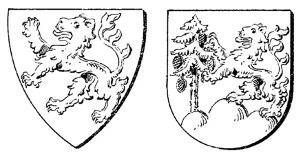 Most recent flag or coat of arms of Dannenberg County