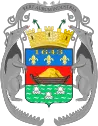Most recent flag or coat of arms of French Guyana (Vichy France)