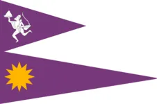 Most recent flag or coat of arms of Ajaigarh State