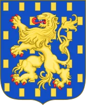 Most recent flag or coat of arms of Nassau Domains