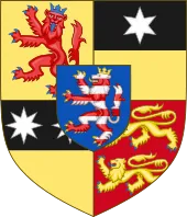 Most recent flag or coat of arms of Landgraviate of Hesse-Marburg