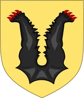 Most recent flag or coat of arms of Hoya County