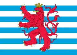 Most recent flag or coat of arms of Duchy of Luxembourg