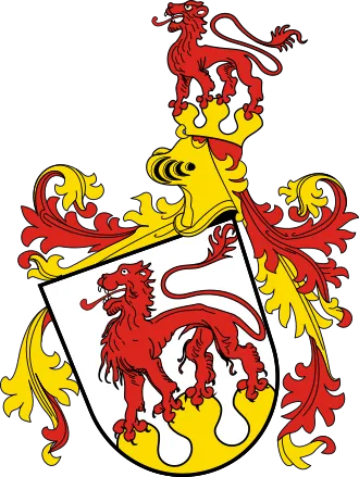 Most recent flag or coat of arms of Loewenstein County