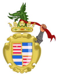 Most recent flag or coat of arms of Marquisate of Bobbio