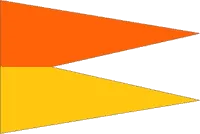 Most recent flag or coat of arms of Dhar State