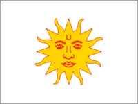 Most recent flag or coat of arms of Dharampur State (Princely State)