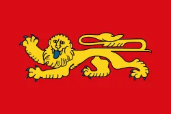 Most recent flag or coat of arms of Kingdom of Aquitania