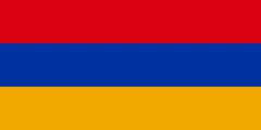 Most recent flag or coat of arms of Republic of Armenia