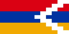 Most recent flag or coat of arms of Republic of Nagorno-Karabakh