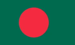 Most recent flag or coat of arms of People's Republic of Bangladesh