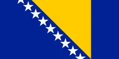 Most recent flag or coat of arms of Republic of Bosnia and Herzegovina