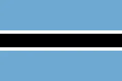 Most recent flag or coat of arms of botswana