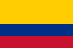 Most recent flag or coat of arms of Republic of Colombia
