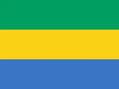 Most recent flag or coat of arms of gabon