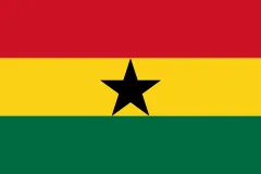Most recent flag or coat of arms of Republic of Ghana