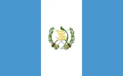 Most recent flag or coat of arms of Guatemala