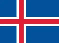 Most recent flag or coat of arms of Republic of Iceland