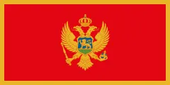 Most recent flag or coat of arms of Montenegro
