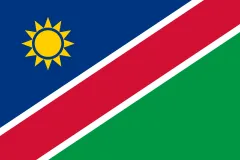 Most recent flag or coat of arms of namibia