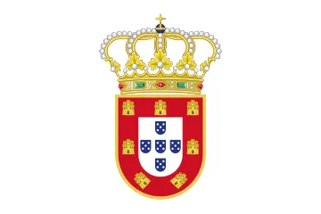 Most recent flag or coat of arms of Portuguese Gold Coast