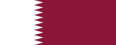 Most recent flag or coat of arms of State of Qatar