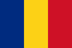 Most recent flag or coat of arms of Romania