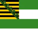 Most recent flag or coat of arms of Saxony-Meiningen-Coburg Duchy