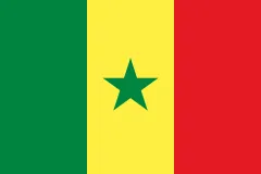 Most recent flag or coat of arms of Republic of Senegal