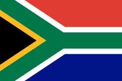 Most recent flag or coat of arms of Republic of South Africa