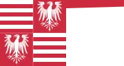 Most recent flag or coat of arms of Hungary (Personal Union with Poland)