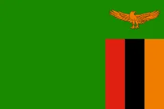 Most recent flag or coat of arms of Republic of Zambia