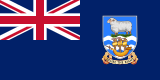 Most recent flag or coat of arms of Falkland Islands